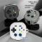  Samsung Galaxy Buds 4 / 4 Pro Skal Game Console Svart