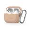 Tech-Protect Tech-Protect AirPods Pro 1/2 Skal Silikon Hook Caffe Latte
