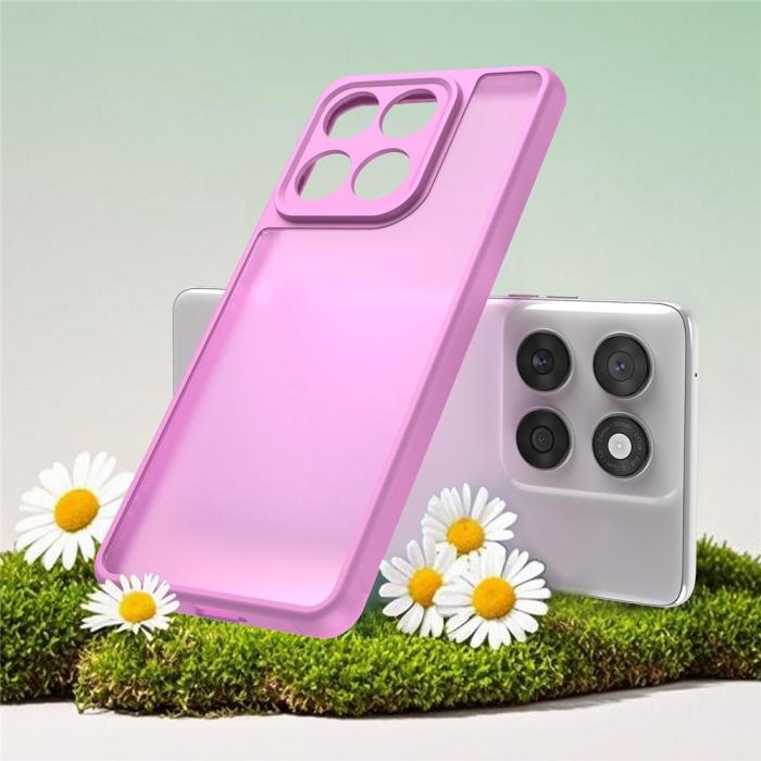 Bild 3,  Motorola Edge 60 / 60 Fusion Skal Hybrid Frosted Rosa