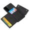  Samsung Galaxy S21 FE Skal Med Kortfack Och Magnet Svart