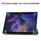  Samsung Galaxy Tab A8 10.5 (2021) Fodral Tri-Fold Mörk Blå