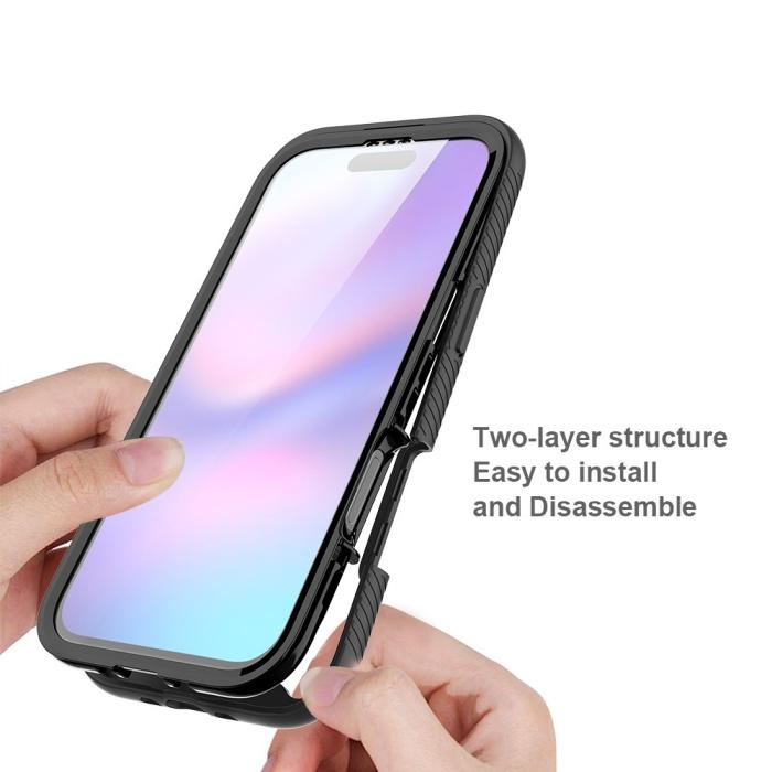 Bild 4,  iPhone Air Skal 360 Hybrid Defense Svart