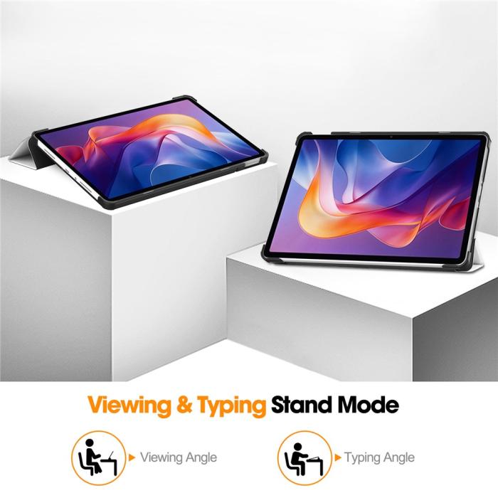 Bild 4,  Xiaomi Redmi Pad 2 Fodral Tri-Fold Katt
