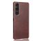  Sony Xperia 1 V Skal Slim Läder Brun