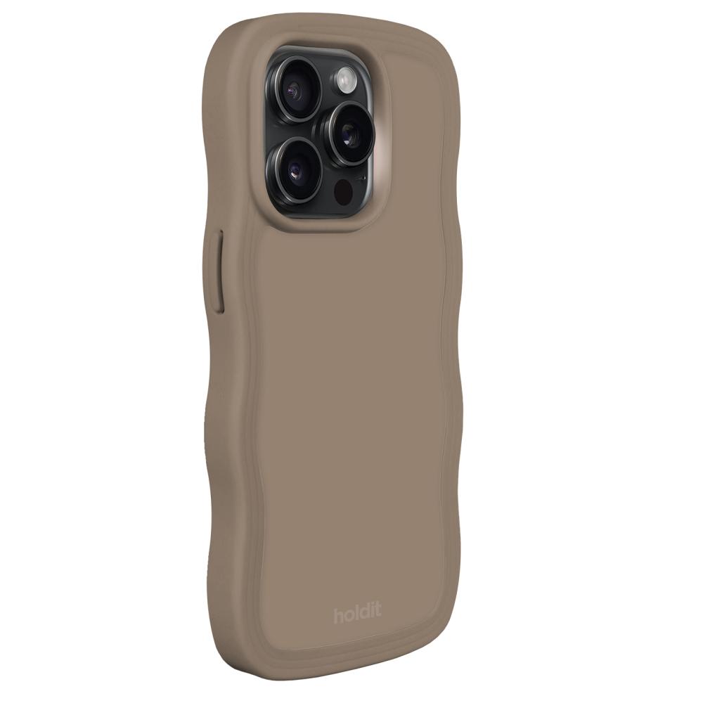 holdit holdit iPhone 15 Pro Max Skal Wavy Mocha Brown
