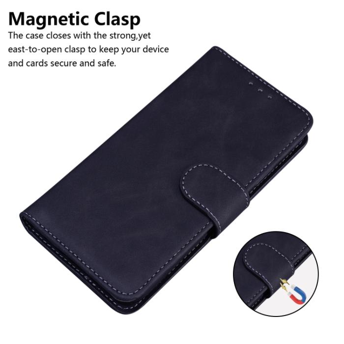 Bild 6,  Motorola Moto G52/G82 Fodral Skin Touch Svart
