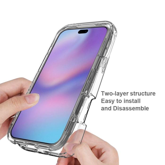 Bild 2,  iPhone 17 Pro Max Skal Shockproof Hybrid Transparent