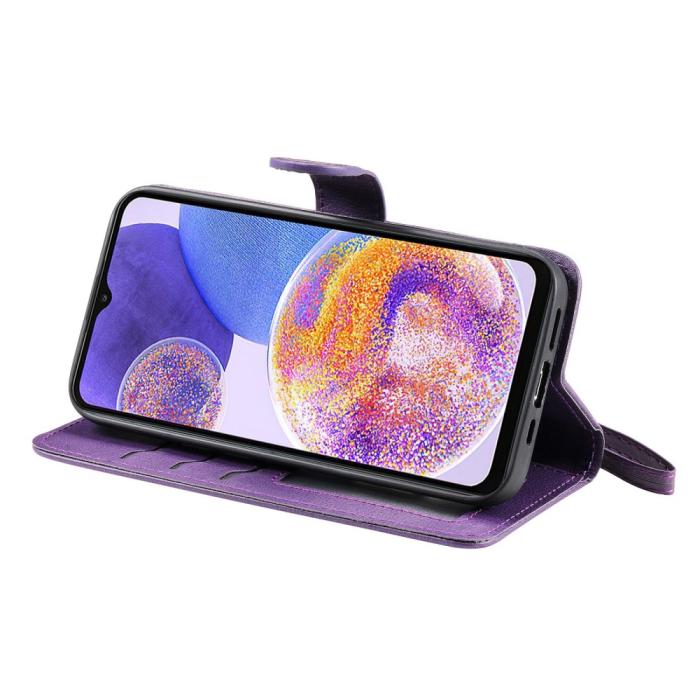 Bild 2,  Samsung Galaxy A23 5G 2in1 Magnet/Plånboksfodral Lila