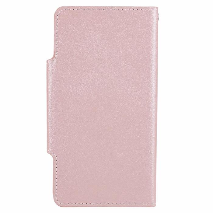Bild 8,  iPhone 13 - 2in1 Läder Magnet Fodral / Skal - Roséguld
