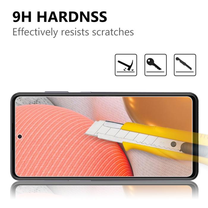 Bild 3,  Samsung Galaxy A72 - Skärmskydd I Härdat Glas