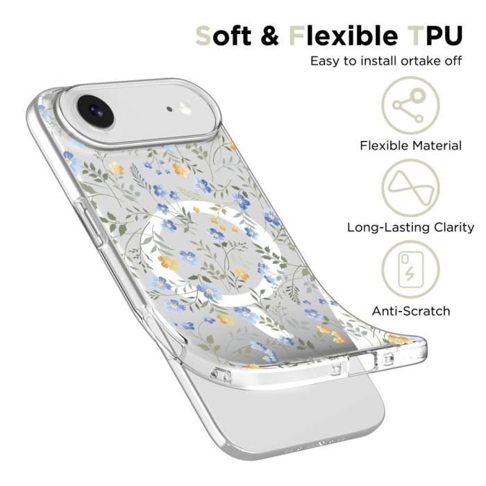 Bild 3, Tech-Protect Tech-Protect iPhone Air Skal MagSafe FlexAir Spring Flowers
