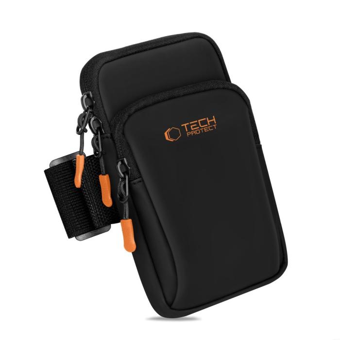 Bild 4, Tech-Protect Tech-Protect Universalt Sportarmband Svart / Orange