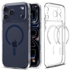 Spigen Spigen iPhone 17 Pro Max Skal MagSafe Ultra Hybrid Clear / Deep Blue