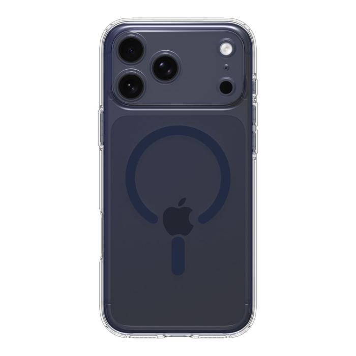 Bild 2, Spigen Spigen iPhone 17 Pro Max Skal MagSafe Ultra Hybrid Clear / Deep Blue