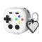  Samsung Galaxy Buds 4 / 4 Pro Skal Game Console Vit