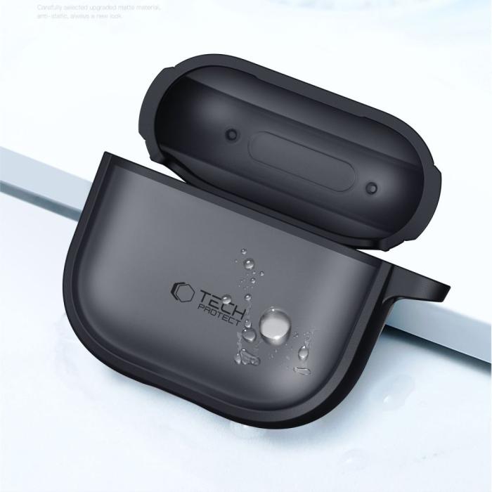 Bild 6, Tech-Protect Tech-Protect AirPods 4 Skal MagMat Matt Grå
