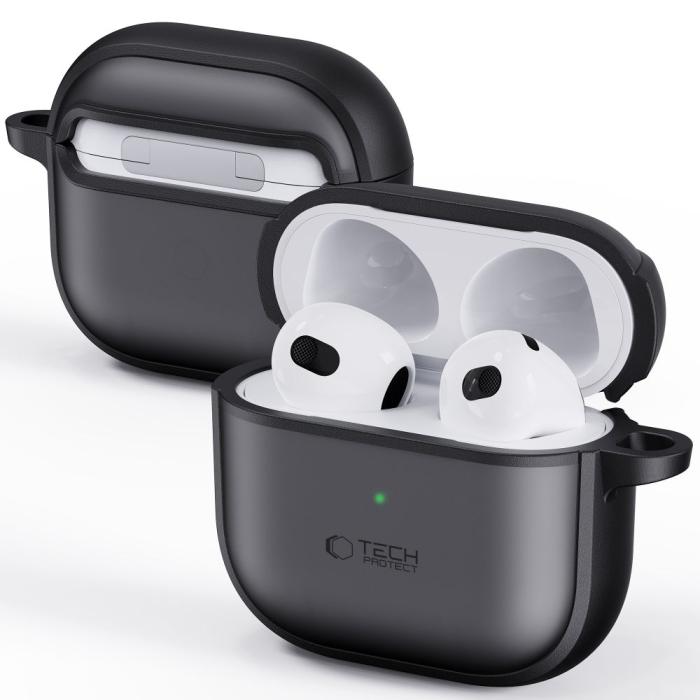 Bild 3, Tech-Protect Tech-Protect AirPods 4 Skal MagMat Matt Svart