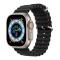 DUX DUCIS DUX DUCIS Apple Watch 42/44/45/46/49 mm Armband Wave Design Svart