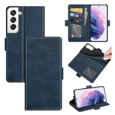  Samsung Galaxy S22 Fodral Magnetisk St&auml;ngning Bl&aring;