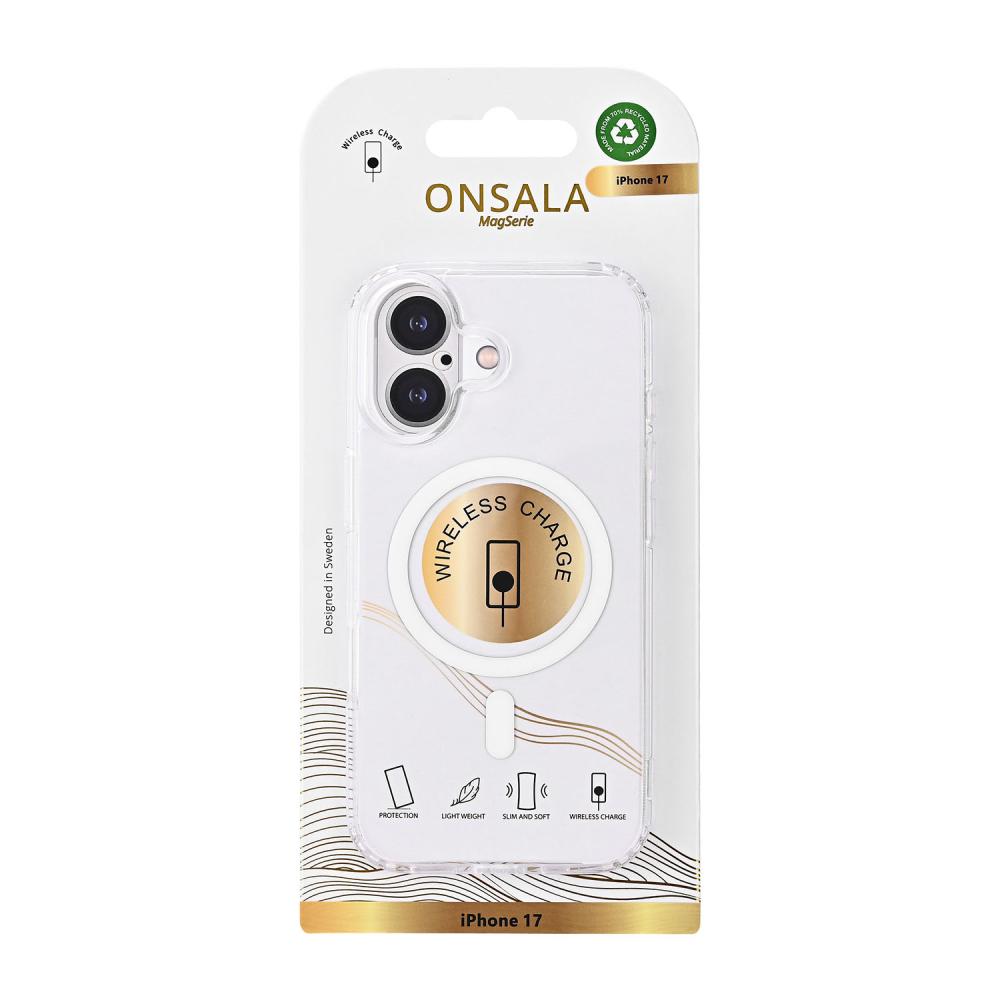 Onsala Onsala iPhone 17 Skal MagSafe Transparent