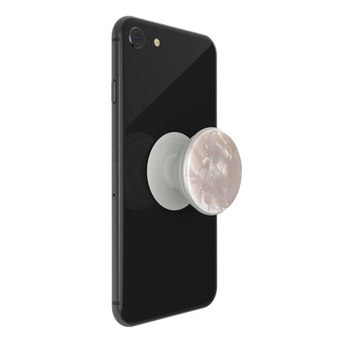 Bild 7, PopSockets PopSockets Avtagbart Grip med Ställfunktion LUXE Acetate Pearl White
