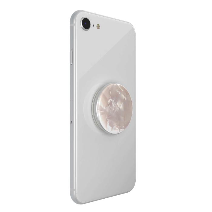 Bild 8, PopSockets PopSockets Avtagbart Grip med Ställfunktion LUXE Acetate Pearl White