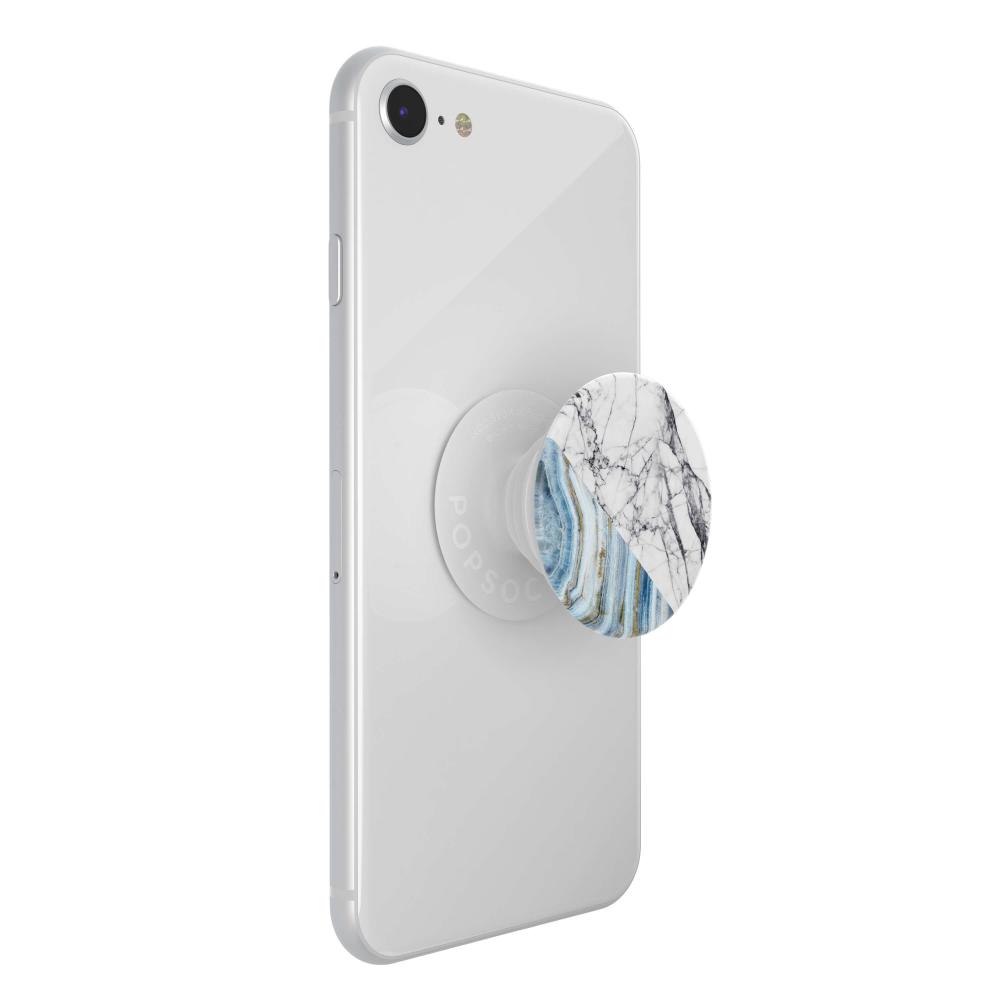 PopSockets PopSockets Avtagbart Grip med Ställfunktion Aegean Marble