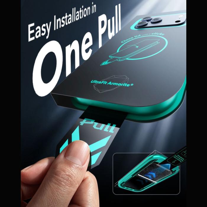 Bild 5, ESR ESR iPhone 18 Pro Max/17 Pro Max 2-PACK Skärmskydd Amorite Härdat Glas