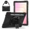  Samsung Galaxy Tab S11 Skal Shockproof Hybrid Kickstand Svart