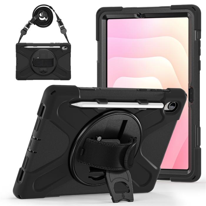Bild 3,  Samsung Galaxy Tab S11 Skal Shockproof Hybrid Kickstand Svart