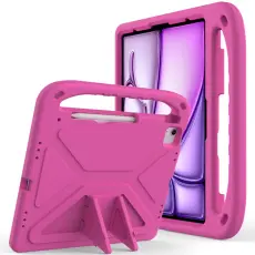  iPad Pro 13 2026-2024/Air 13 2026-2024 Skal EVA Kickstand Rosa