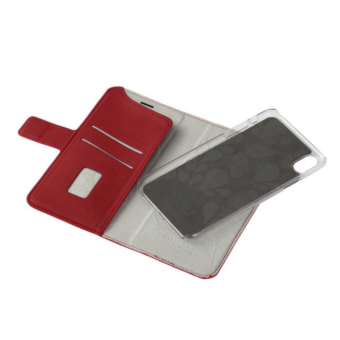 Bild 3, Onsala ONSALA iPhone XR 2in1 Magnet Fodral / Skal Saffiano Red