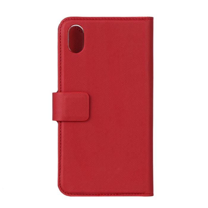 Bild 4, Onsala ONSALA iPhone XR 2in1 Magnet Fodral / Skal Saffiano Red