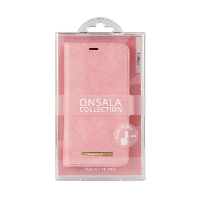 Bild 2, Onsala ONSALA iPhone 12 Mini 2in1 Magnet Fodral / Skal Dusty Pink
