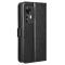  Xiaomi 12T / 12T Pro Fodral Crazy Horse Läder Svart