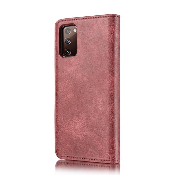 Bild 4, DG.MING Samsung Galaxy S20 FE - DG.MING 2in1 Magnet Fodral - Vinröd