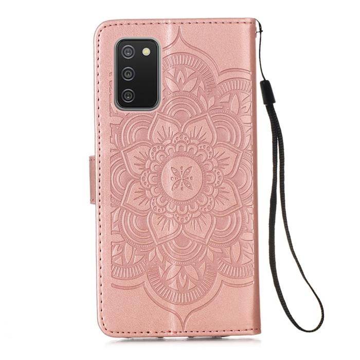 Bild 3,  Samsung Galaxy A02s - Dream Catcher Fodral - Roséguld