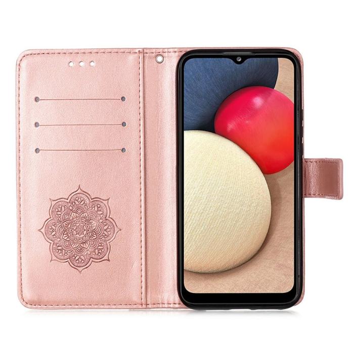 Bild 4,  Samsung Galaxy A02s - Dream Catcher Fodral - Roséguld
