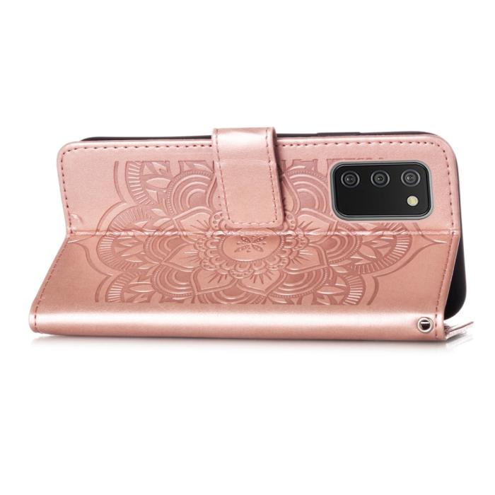 Bild 5,  Samsung Galaxy A02s - Dream Catcher Fodral - Roséguld