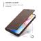 CASEME OnePlus 8 Pro - CASEME Plånboksfodral - Mörk Brun