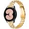  Galaxy Watch FE 40 mm Armband Metall Bling Guld