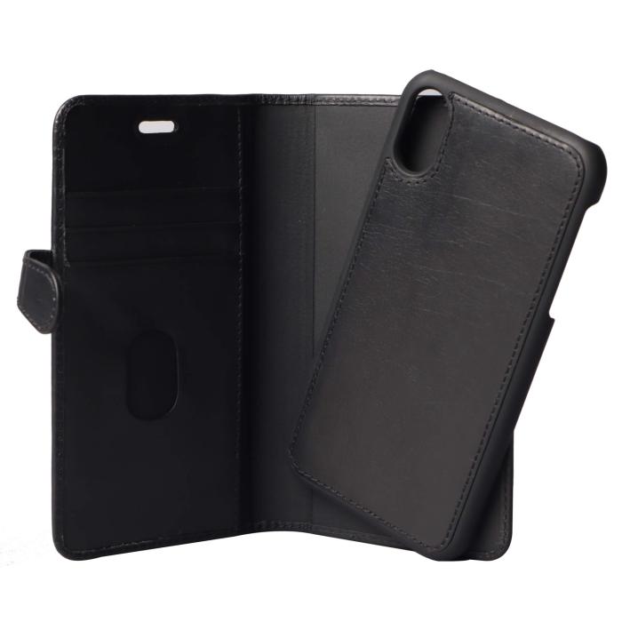 Bild 4, Buffalo Buffalo iPhone XR Fodral 2in1 Äkta Läder Svart