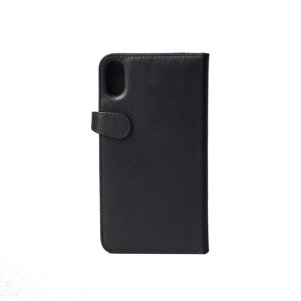 Buffalo Buffalo iPhone Xs Max Fodral 2in1 Äkta Läder Svart