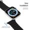 DUX DUCIS DUX DUCIS Apple Watch 42/44/45/46/49 mm Armband Wave Design Svart