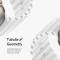 DUX DUCIS DUX DUCIS Apple Watch 42/44/45/46/49 mm Armband Wave Design Vit