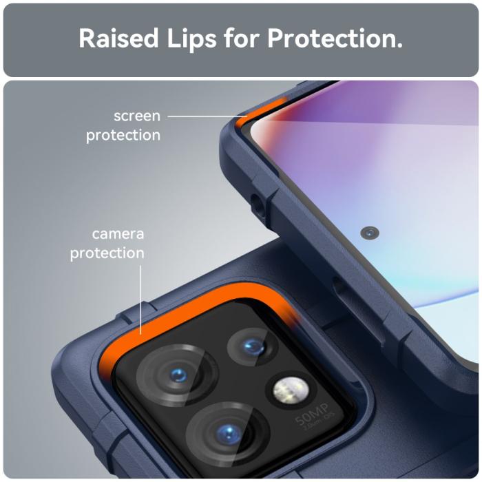 Bild 6,  Motorola Edge 40 Pro 5G Skal Robust Blå