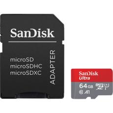 SanDisk SanDisk MicroSDXC Mobil Ultra 64GB 140MB/s Inkl. Adapter