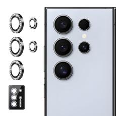 ENKAY ENKAY Galaxy S25 Ultra Linsskydd Rhinestone Svart