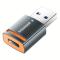 ESSAGER ESSAGER USB-A 3.0 Till USB-C Adapter Grå