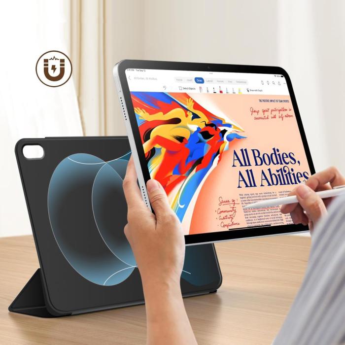 Bild 6, Tech-Protect Tech-Protect iPad 11 2025 / 10.9 2022 Fodral SC Magnetic Svart